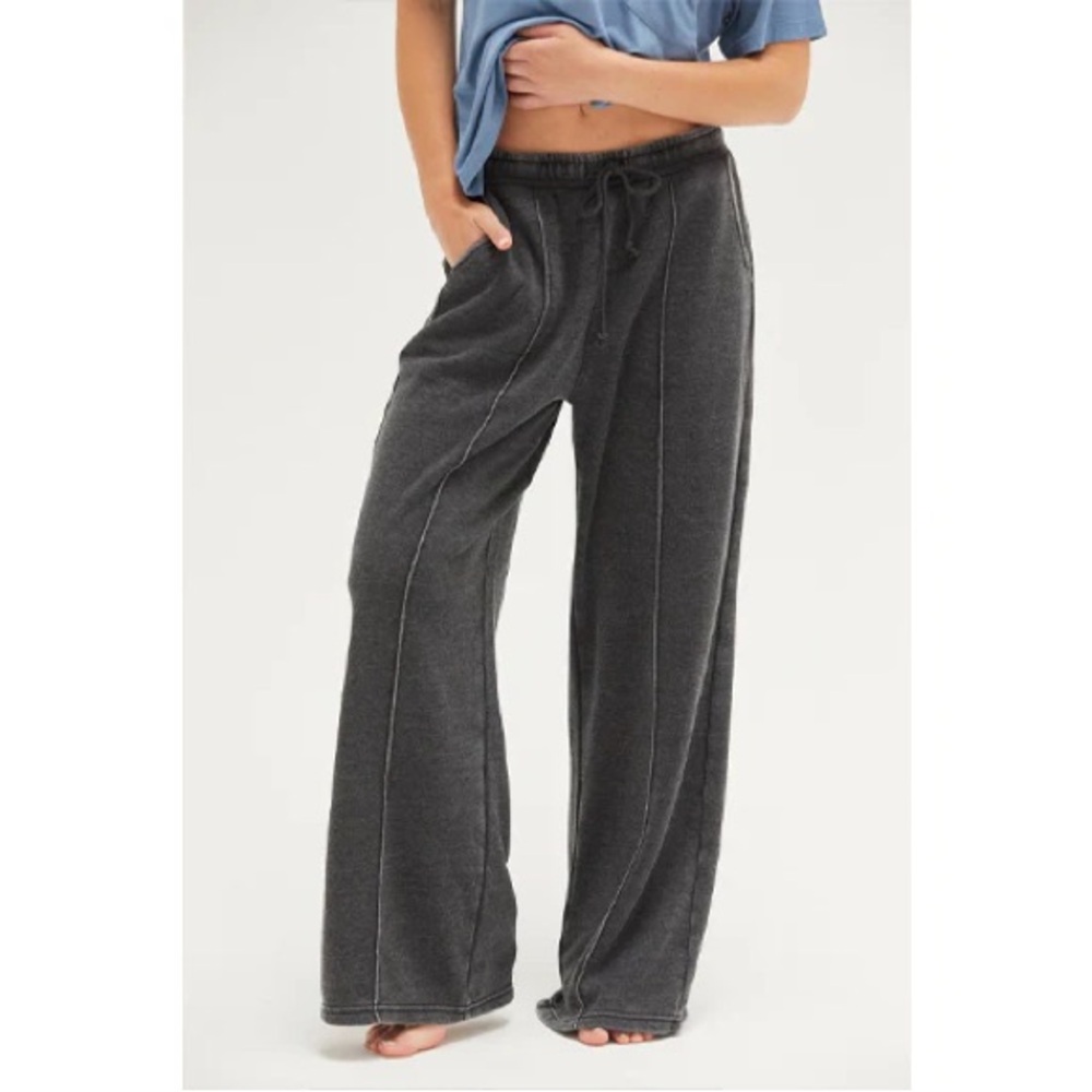 Double Zero Gray Wide Leg Pants